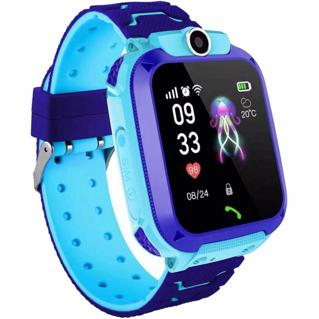 Смарт годинник-телефон GoGPS ME K16S Blue дитячий з GPS (K16SBL) - зображення 2