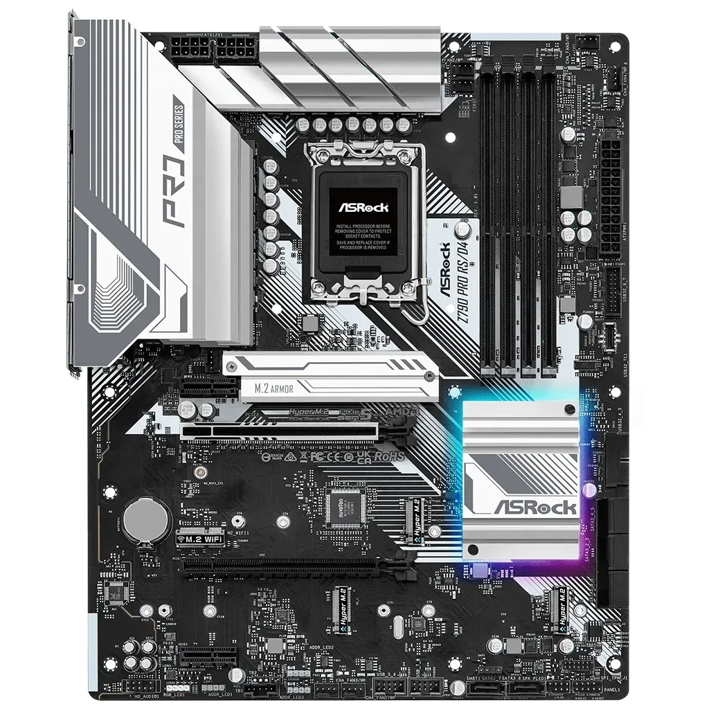 Материнська плата ASRock Z790 PRO RS/D4 - зображення 1