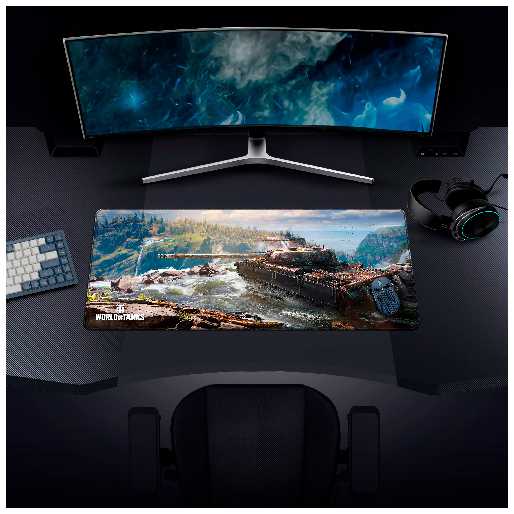 Килимок для мишки Wargaming World of Tanks CS-52 LIS Mountain Fox XL Multicolored (FSWGMP_52MFOX_XL) - зображення 7