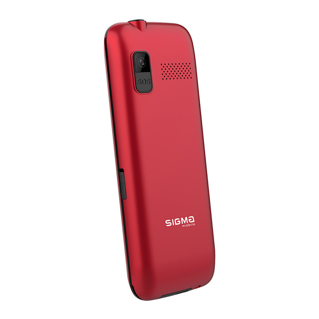 Мобільний телефон Sigma Comfort 50 Grace Type-C Red (4827798121825) - зображення 5