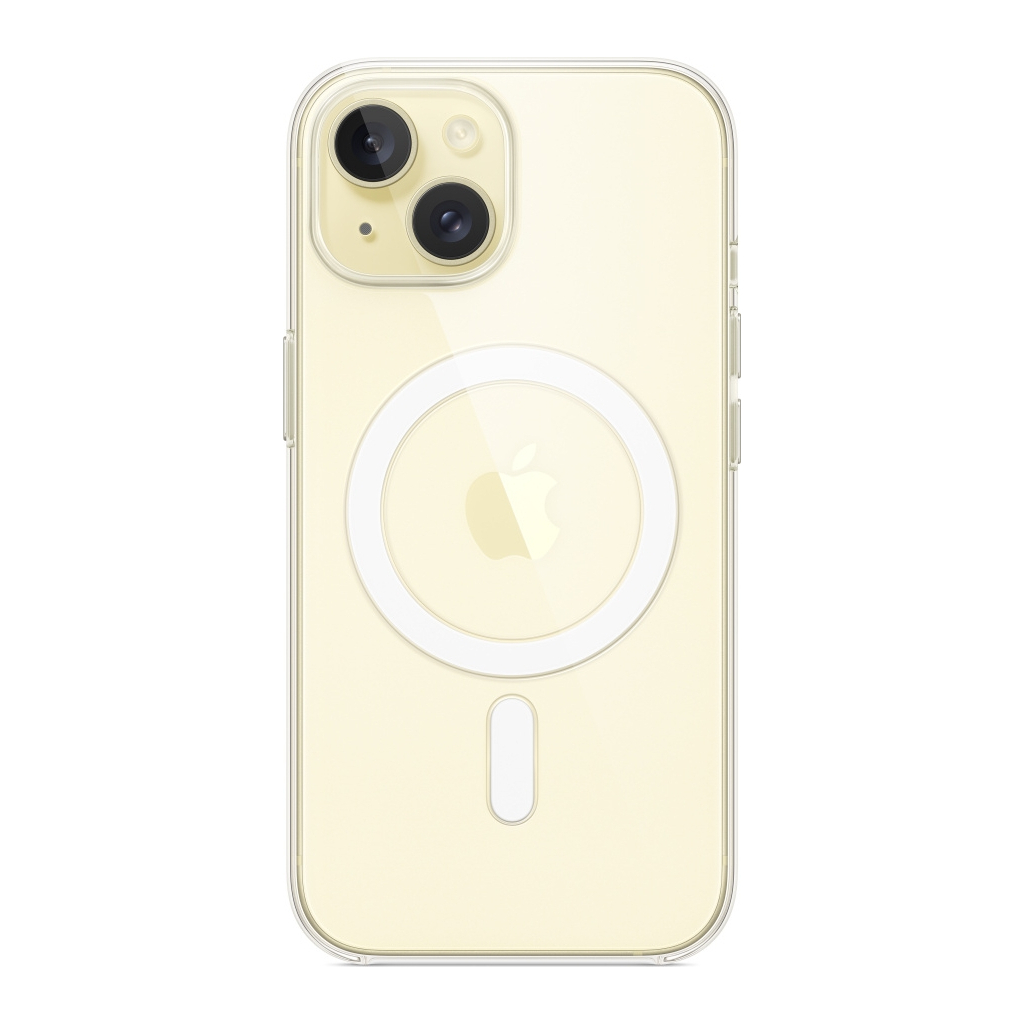 Чохол до мобільного телефона Apple iPhone 15 Clear Case with MagSafe (MT203ZM/A) - зображення 3
