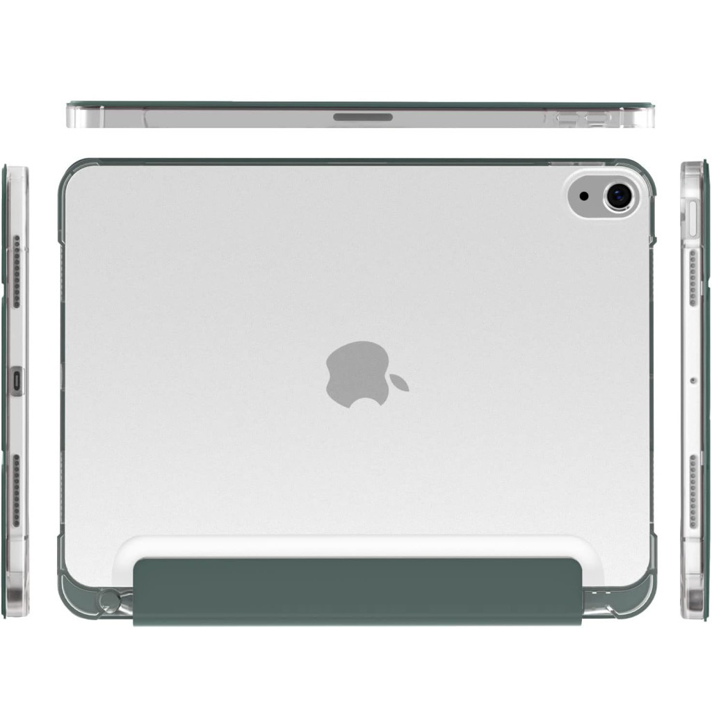 Чохол до планшета BeCover Soft Edge Apple iPad Air 11" M2/M3 (2024/2025) Dark Green (711426) - зображення 3