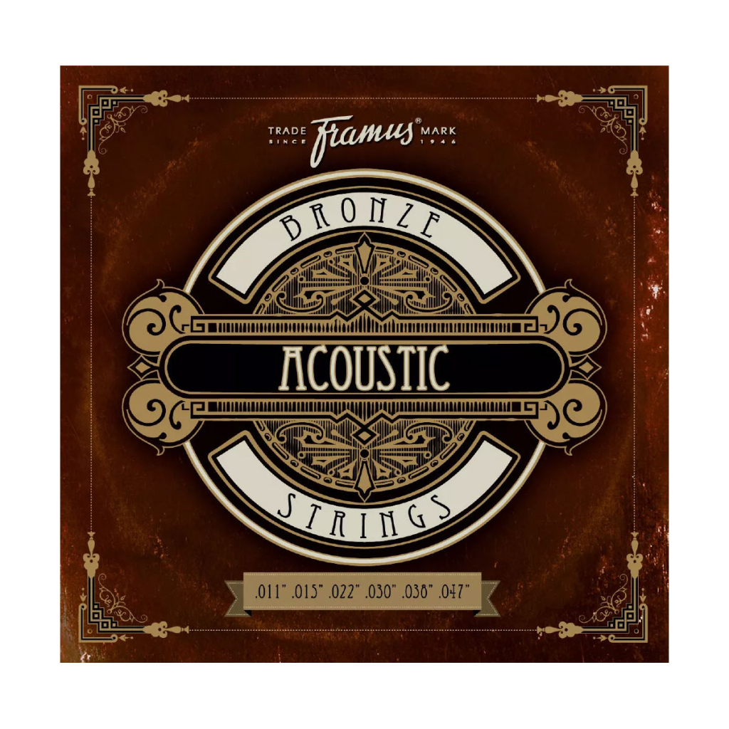 Струни для гітари Framus Bronze Light (11-47) (48200 L) - зображення 1