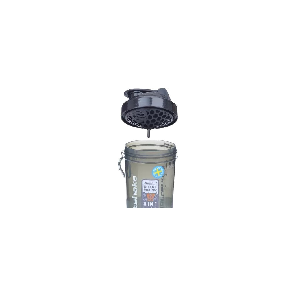 Шейкер спортивний SmartShake Original2GO 600ml Dark Gray (10561401) - зображення 7