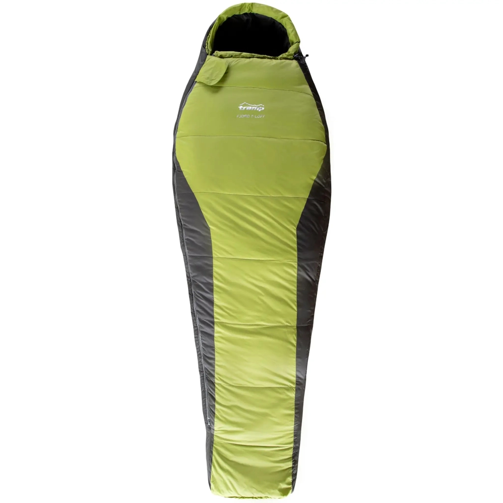 Спальний мішок Tramp Fjord Long кокон правий green/grey (UTRS-094L-R) - зображення 1