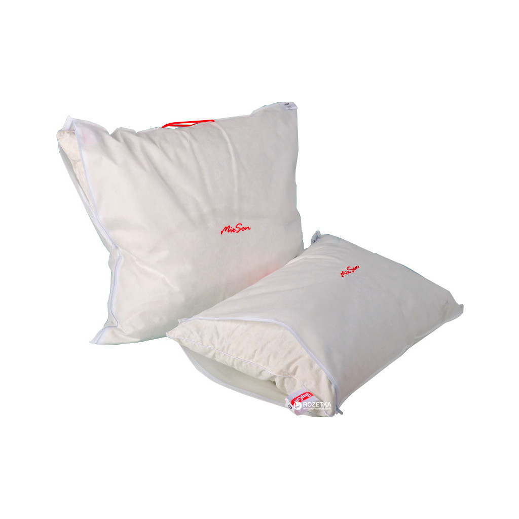 Подушка MirSon пухова Extra 108 пружна 40x60 см (2200000017932) - зображення 5