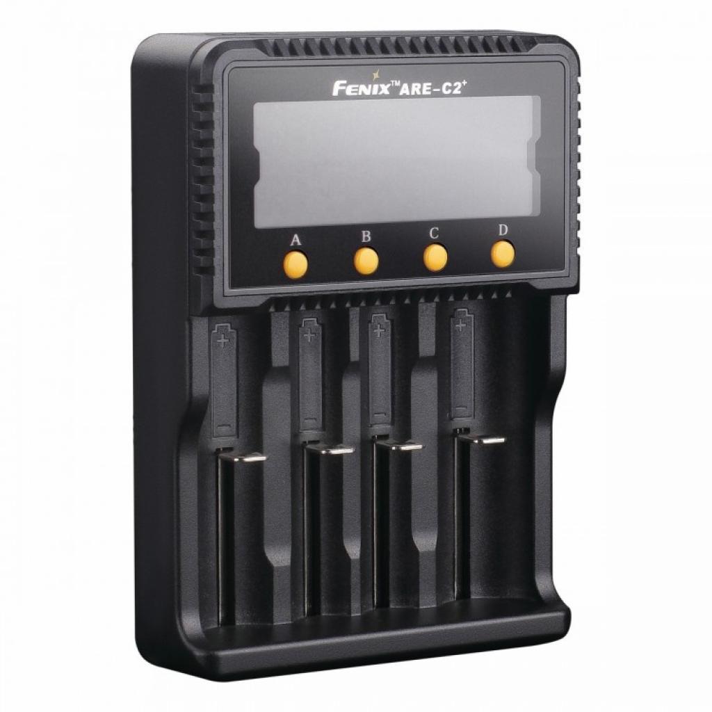 Зарядний пристрій для акумуляторів Fenix ARE-C2+ (18650, 16340, 14500, 26650, 10440, AA, AAA, C) (ARE-C2plus) - зображення 1