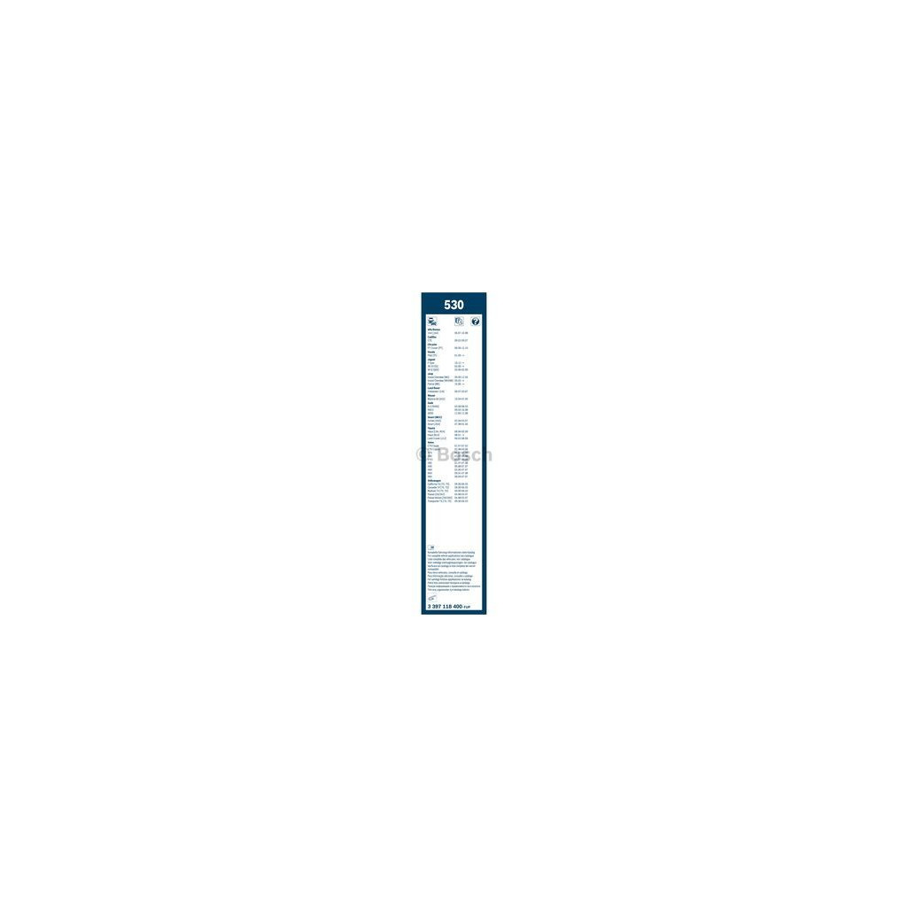Щітка склоочисника Bosch 3 397 118 400 - зображення 3