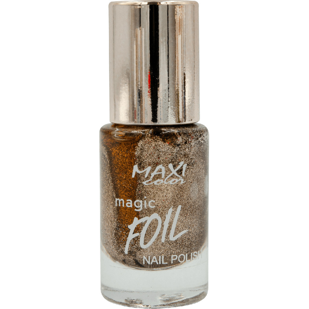 Лак для нігтів Maxi Color Magic Foil Nail Polish 02 (4823097122716) - изображение 1