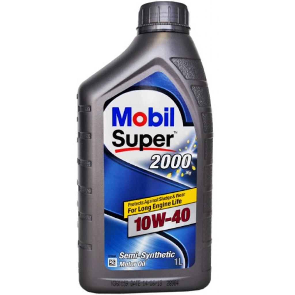 Моторна олива Mobil SUPER 2000 10W40 1л (MB 10W40 2000 1L) - зображення 1