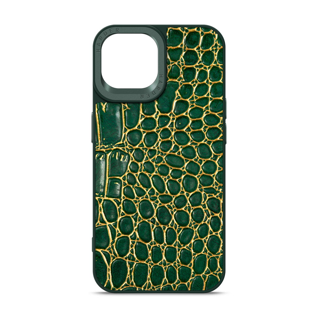Чохол до мобільного телефона Harder Crocosaur Apple iPhone 14 Green (ARM76714) - зображення 1