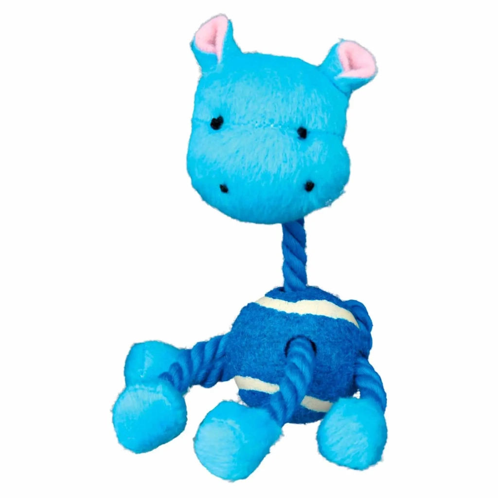 Іграшка для собак Trixie мотузкова з тенісним м'ячем 16 см (кольори в асортименті) (4011905361215) - зображення 2