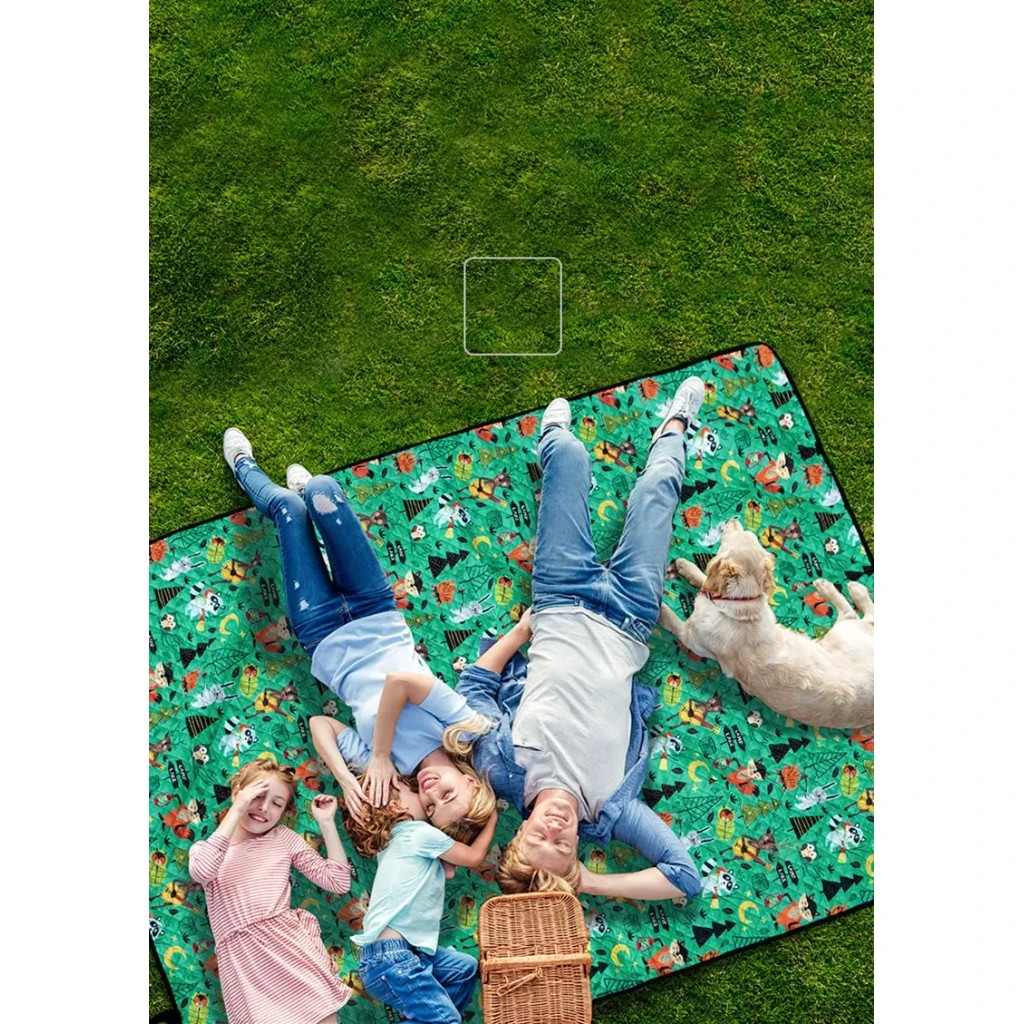 Туристичний килимок Naturehike NH19D024-Z 200 х 180 cм зелений ліс (6927595747582) - зображення 2