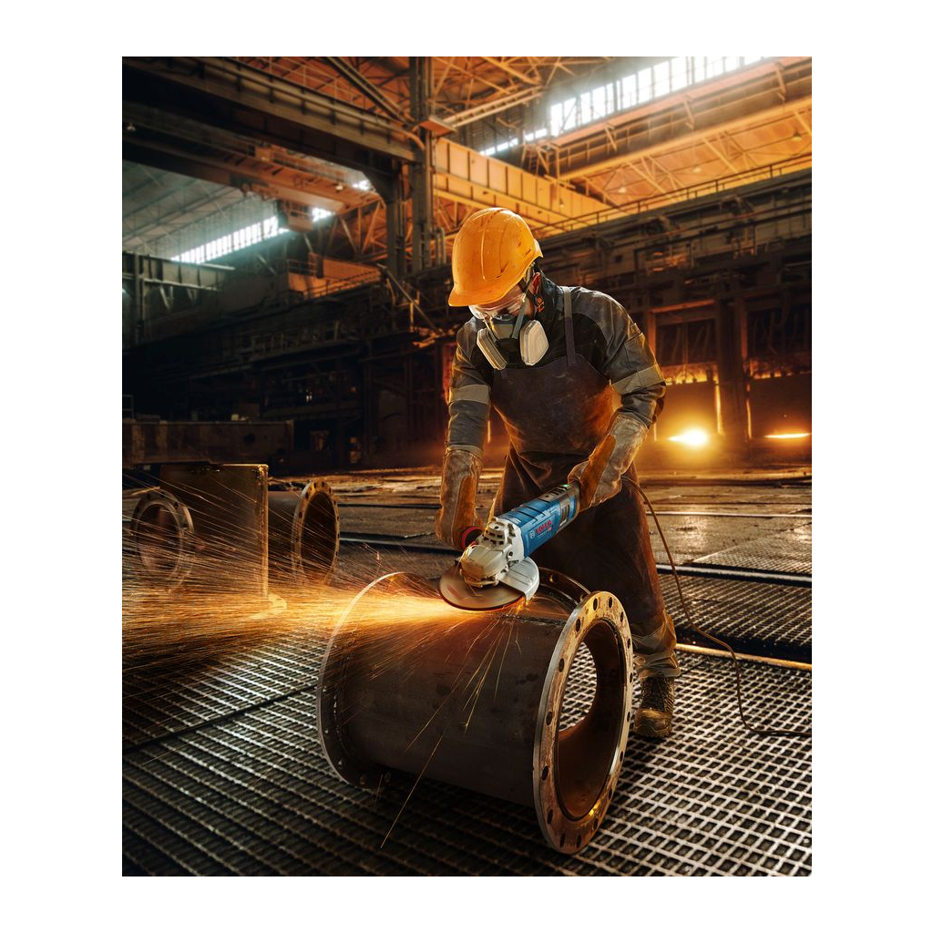 Шліфувальна машина Bosch GWS 30-230 B 230 мм 2800W, 6500об/хв, 5.9кг (0.601.8G1.000) - зображення 6