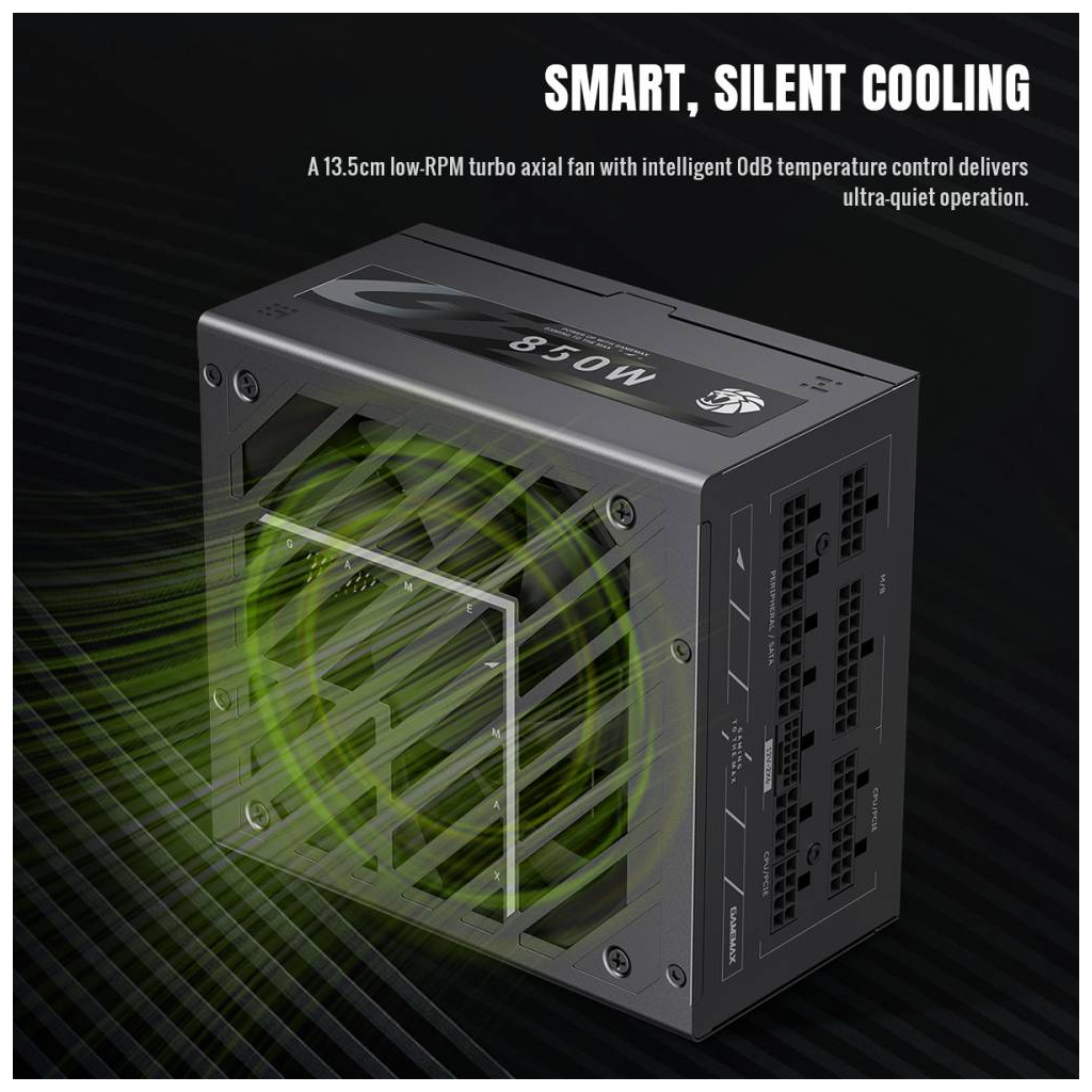 Блок живлення Gamemax 850W (GZ 850G BK) - picture 5