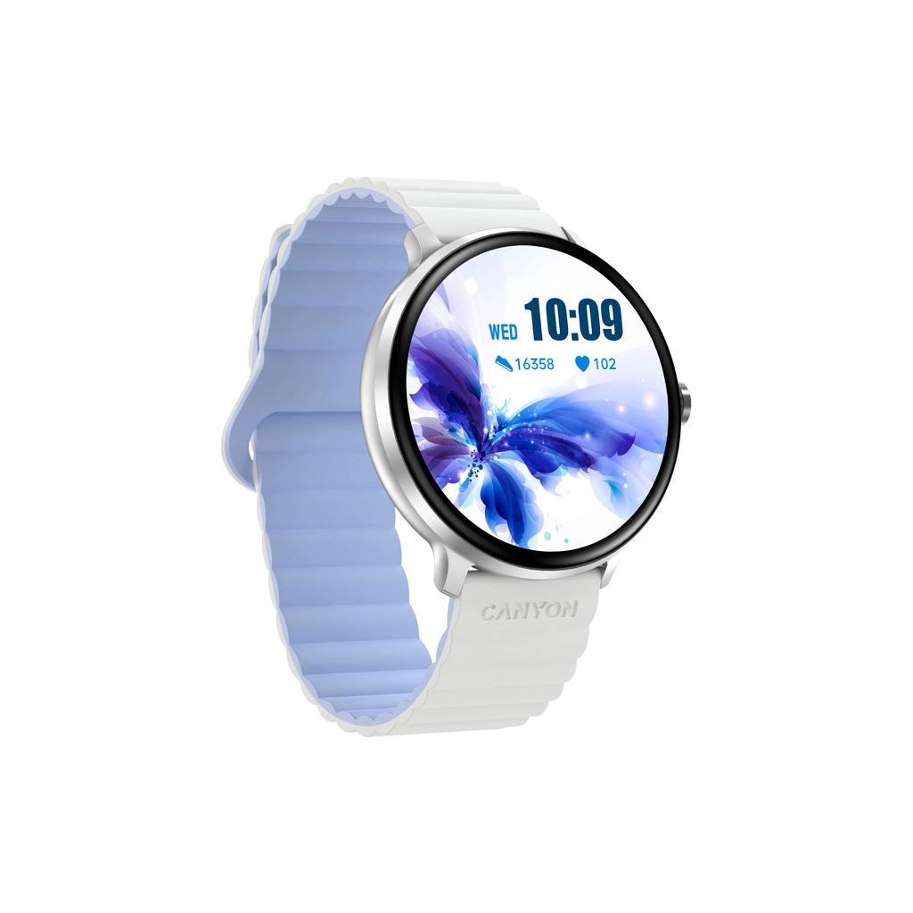 Смарт-годинник Canyon Jacky SW-69 White Blue (CNS-SW69WB) - зображення 3