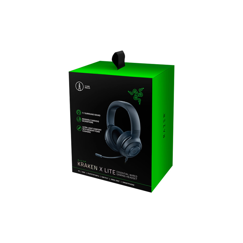 Навушники Razer Kraken X Lite (RZ04-02950100-R381/R3M1) - изображение 6