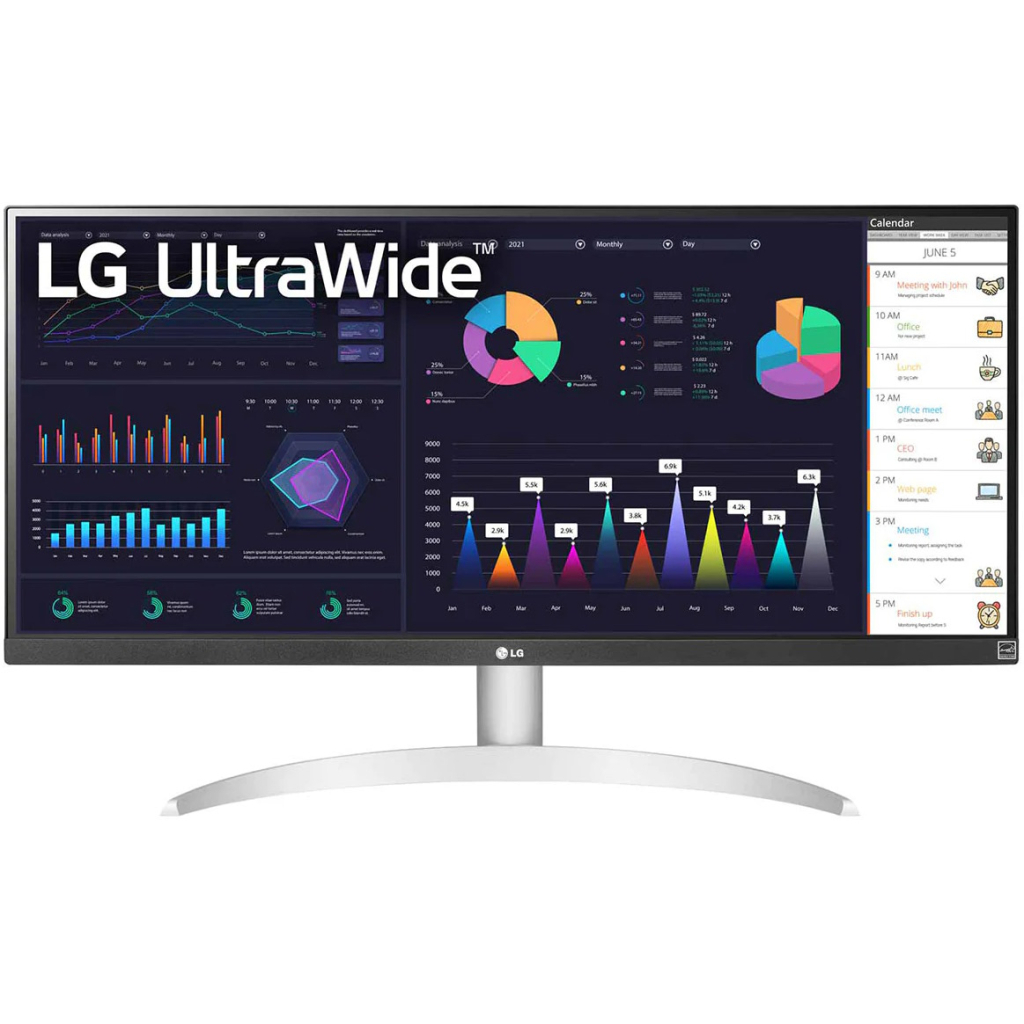 Монітор LG 29WQ600-W - зображення 1