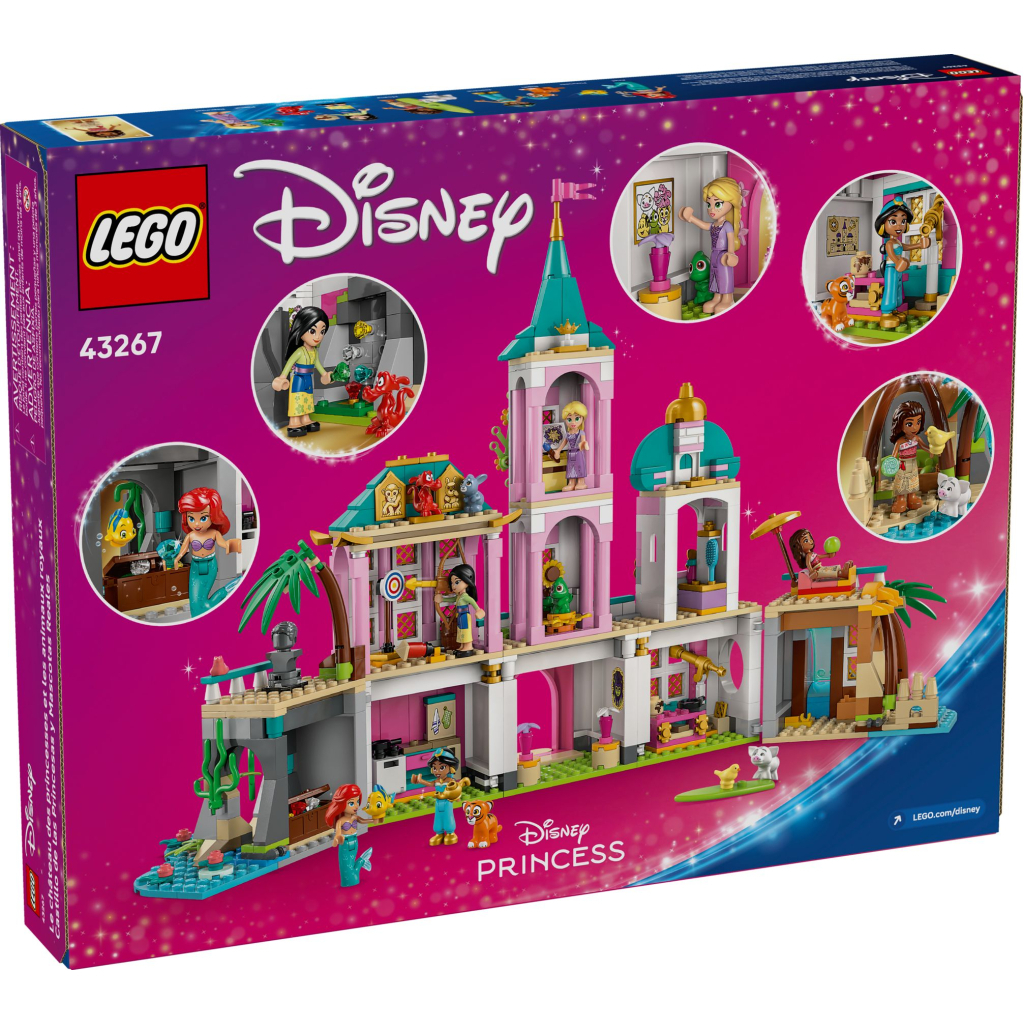Конструктор LEGO Disney Замок принцеси та королівські улюбленці (43267) - зображення 9