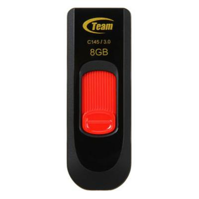 USB флеш накопичувач Team 8GB C145 Red USB 3.0 (TC14538GR01) - зображення 1