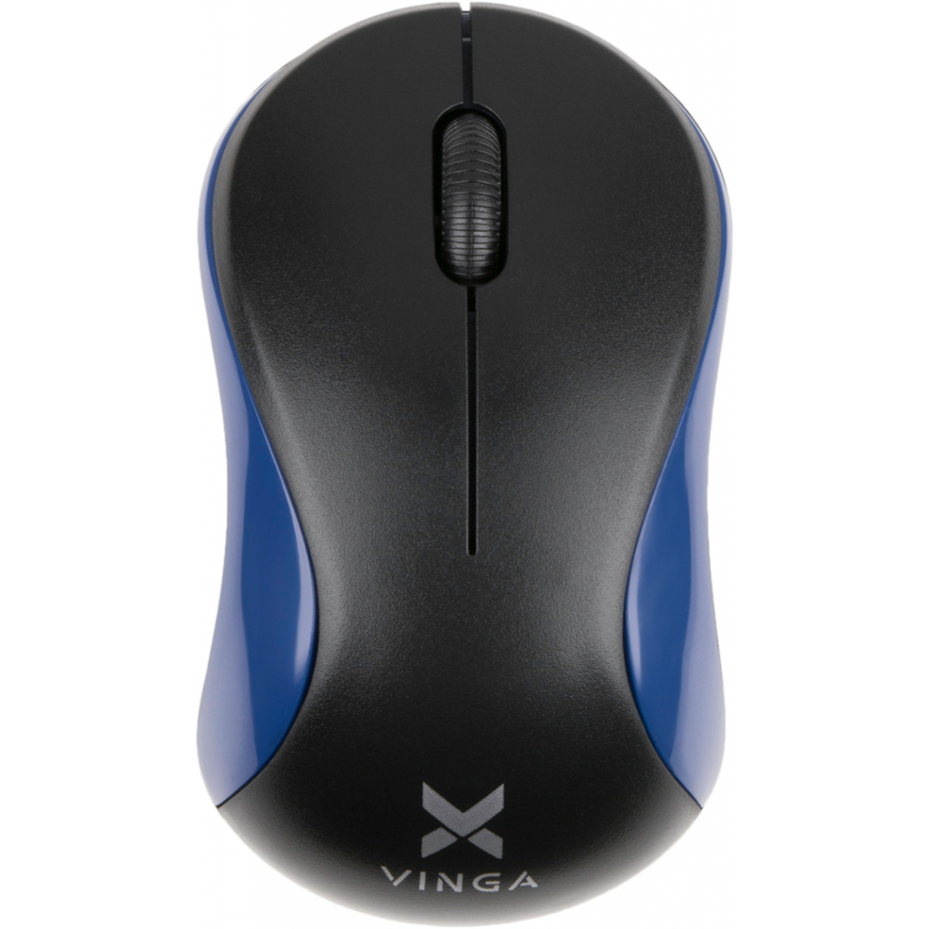 Мишка Vinga MSW-882 black - blue - зображення 3