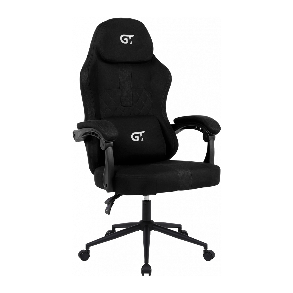 Крісло ігрове GT Racer X-2326 Black (X-2326 Fabric Black) - зображення 2