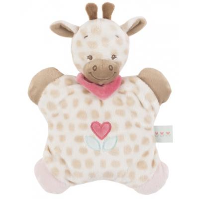 М'яка іграшка Nattou подушка жираф Шарлота 24см (655286) - зображення 1