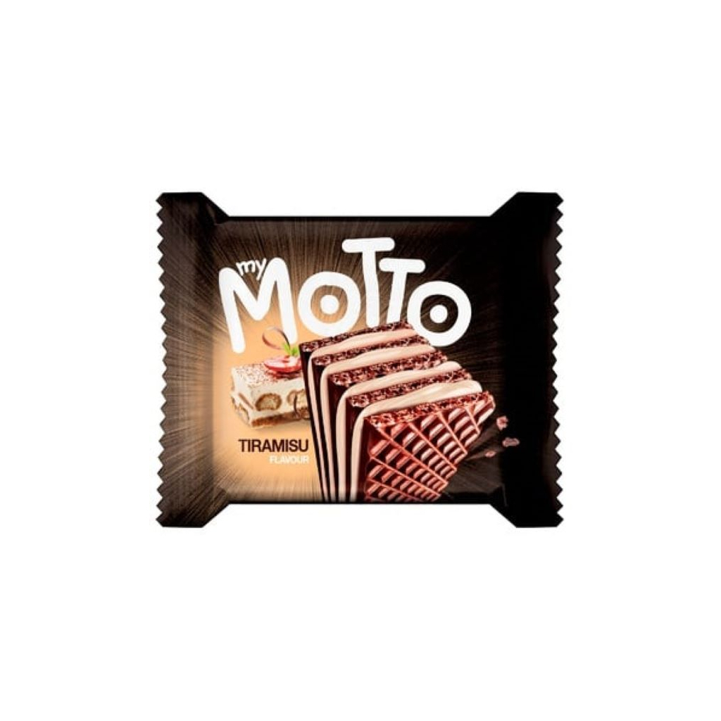 Вафлі MyMotto Тірамісу 34 г (3800205876755) - зображення 1