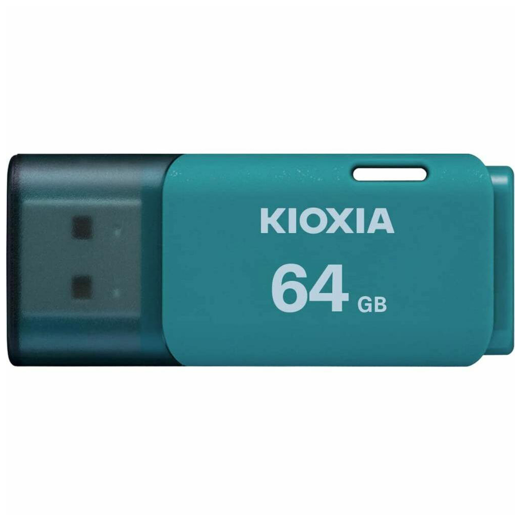 USB флеш накопичувач Kioxia 64GB TransMemory U202 Light Blue USB 2.0 (LU202L064GG4) - зображення 1
