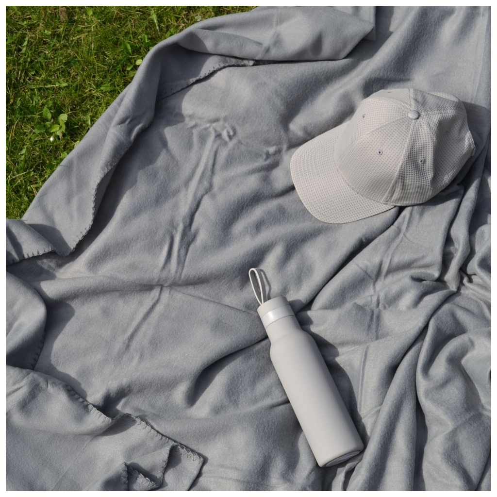 Плед Bergamo подушка Mild флісовий 150 х 180 см Сірий (202312pl-07) - зображення 3