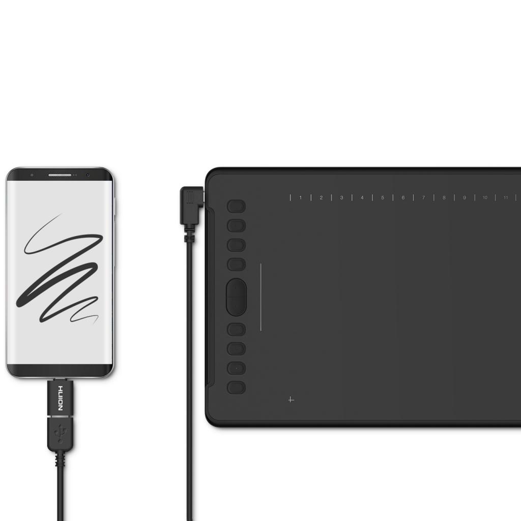 Графічний планшет Huion H1161 - зображення 5