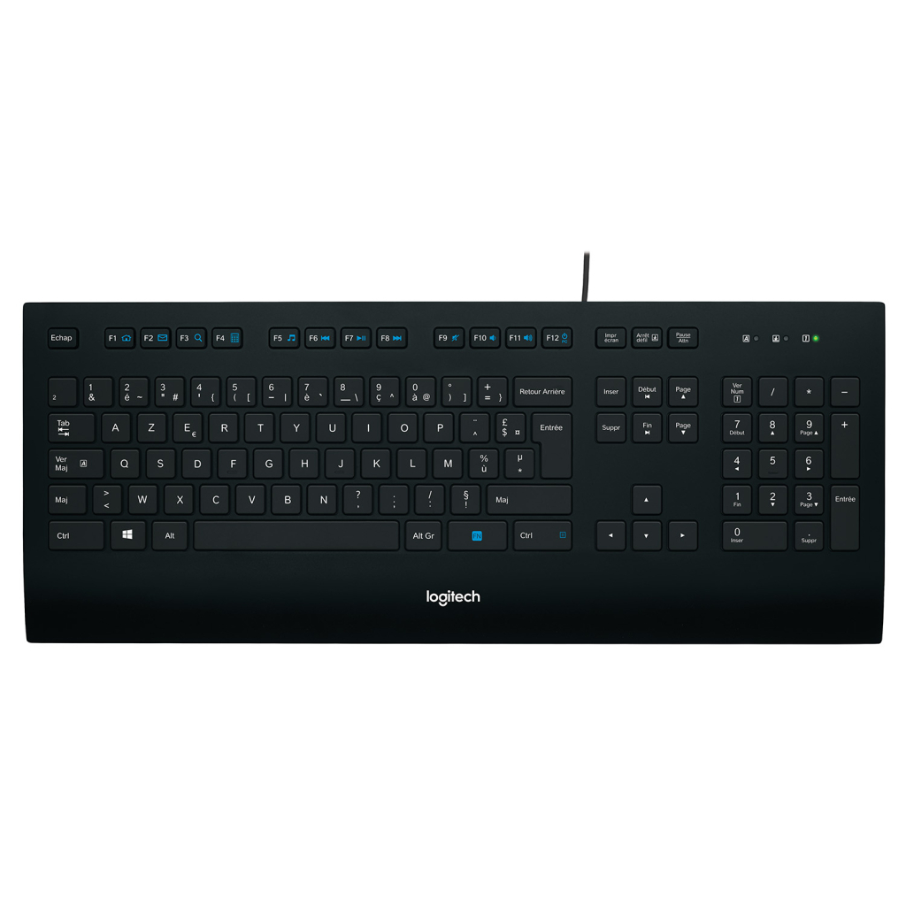 Клавіатура Logitech K280e for Business USB UA Black (920-005217) - зображення 1
