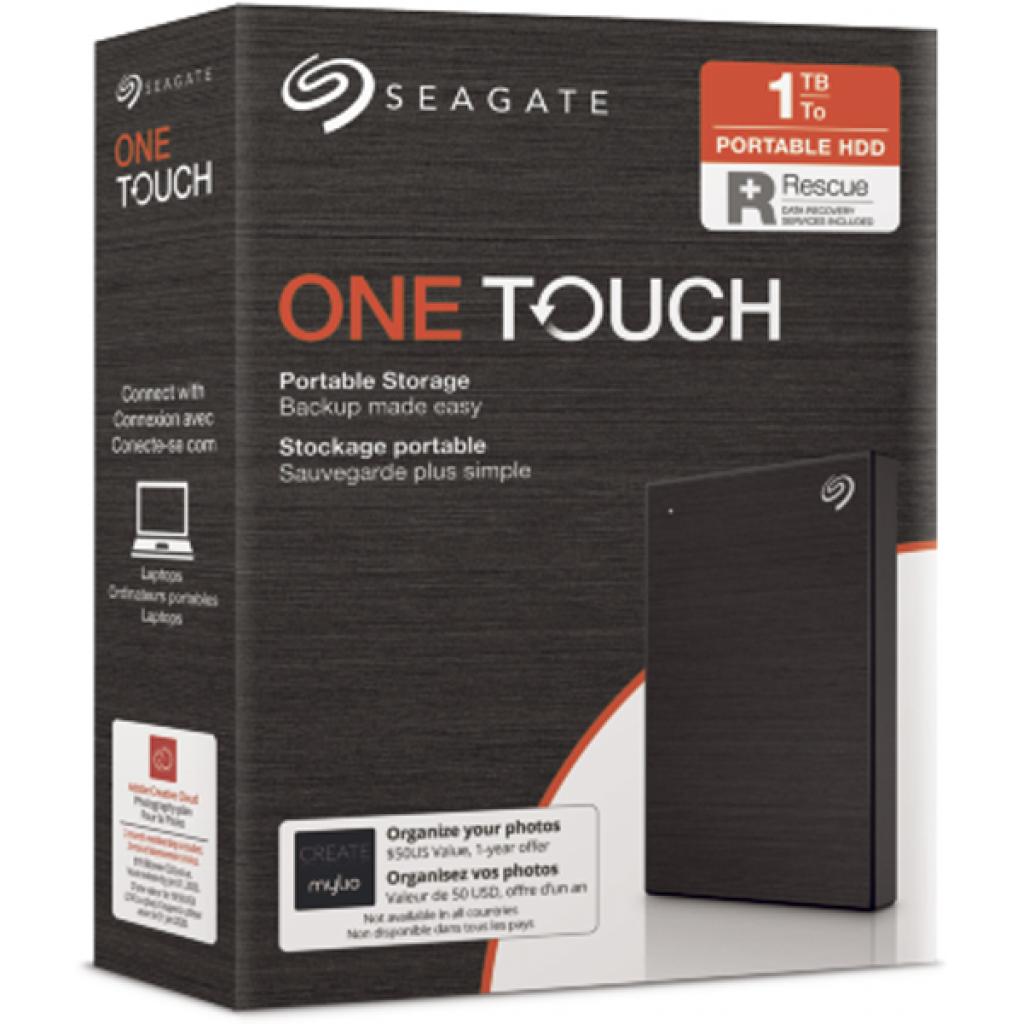 Зовнішній жорсткий диск 2.5" 1TB One Touch USB 3.2 Seagate (STKB1000400) - зображення 8
