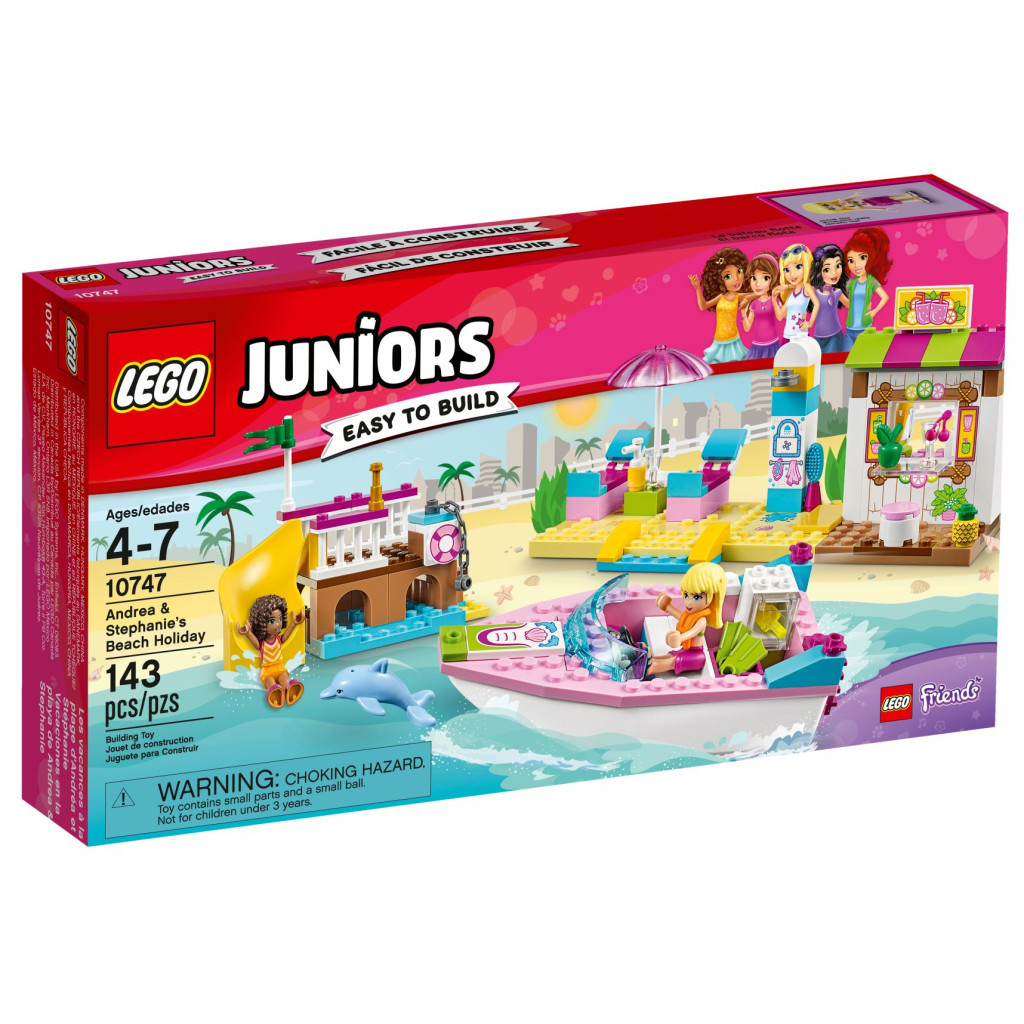 Конструктор LEGO Juniors День на пляжі з Андреа та Стефані (10747) - зображення 1