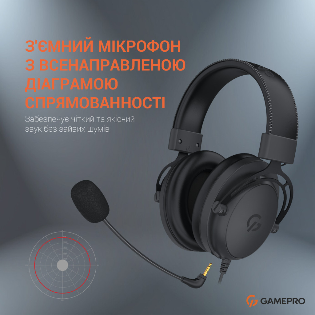 Навушники GamePro HS1050 Black (HS1050) - изображение 9