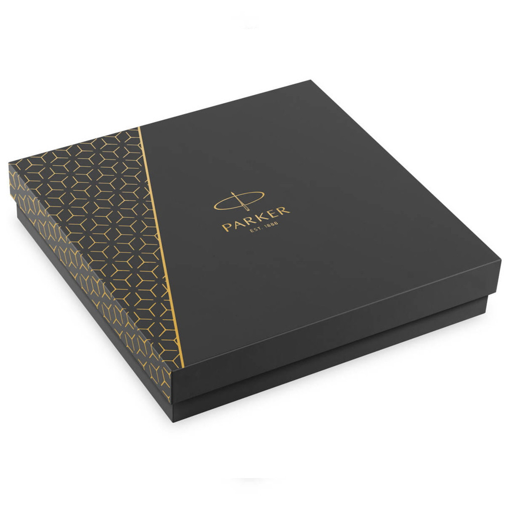 Ручка пір'яна Parker SONNET 17 Stainless Steel GT FP F + блокнот Parker + подар.упаковка GIFT24 (84 111b24) - зображення 7