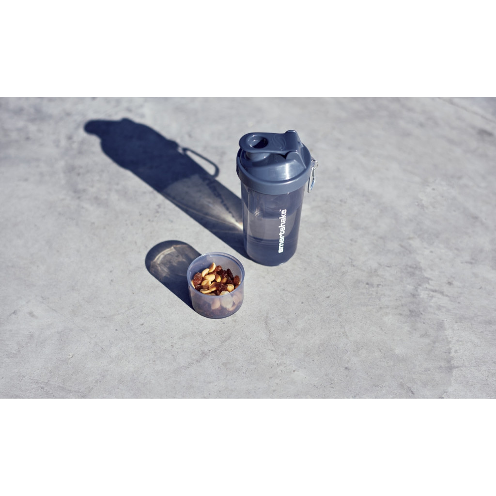 Шейкер спортивний SmartShake Slim 500ml Gray (10252901) - зображення 3