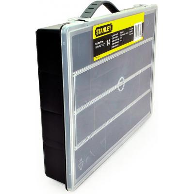 Ящик для інструментів Stanley 160, 14 відділень (340х260х57мм) (1-92-761) - зображення 2
