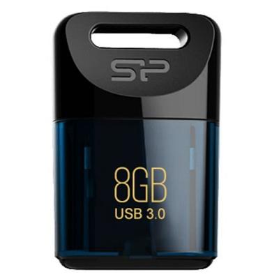 USB флеш накопичувач Silicon Power 8GB Jewel J06 USB 3.0 Deep blue (SP008GBUF3J06V1D) - зображення 1