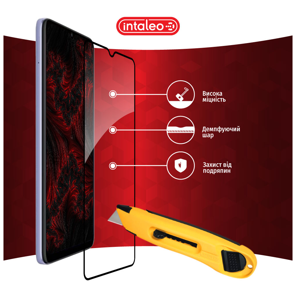 Скло захисне Intaleo Full Glue Xiaomi Redmi 12C (1283126573774) - зображення 5