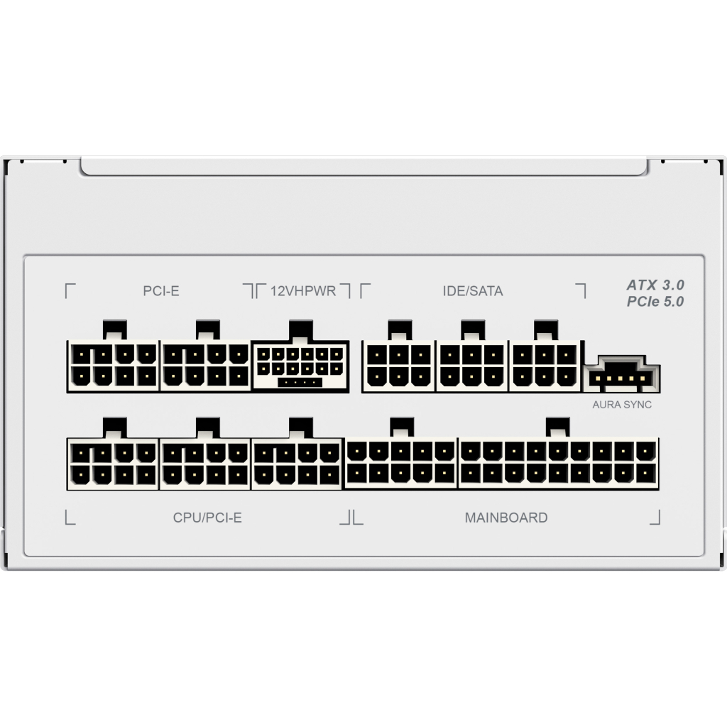 Блок живлення Gamemax 850W (RGB 850 PRO WH (ATX3.0/3.1 PCI) - зображення 10