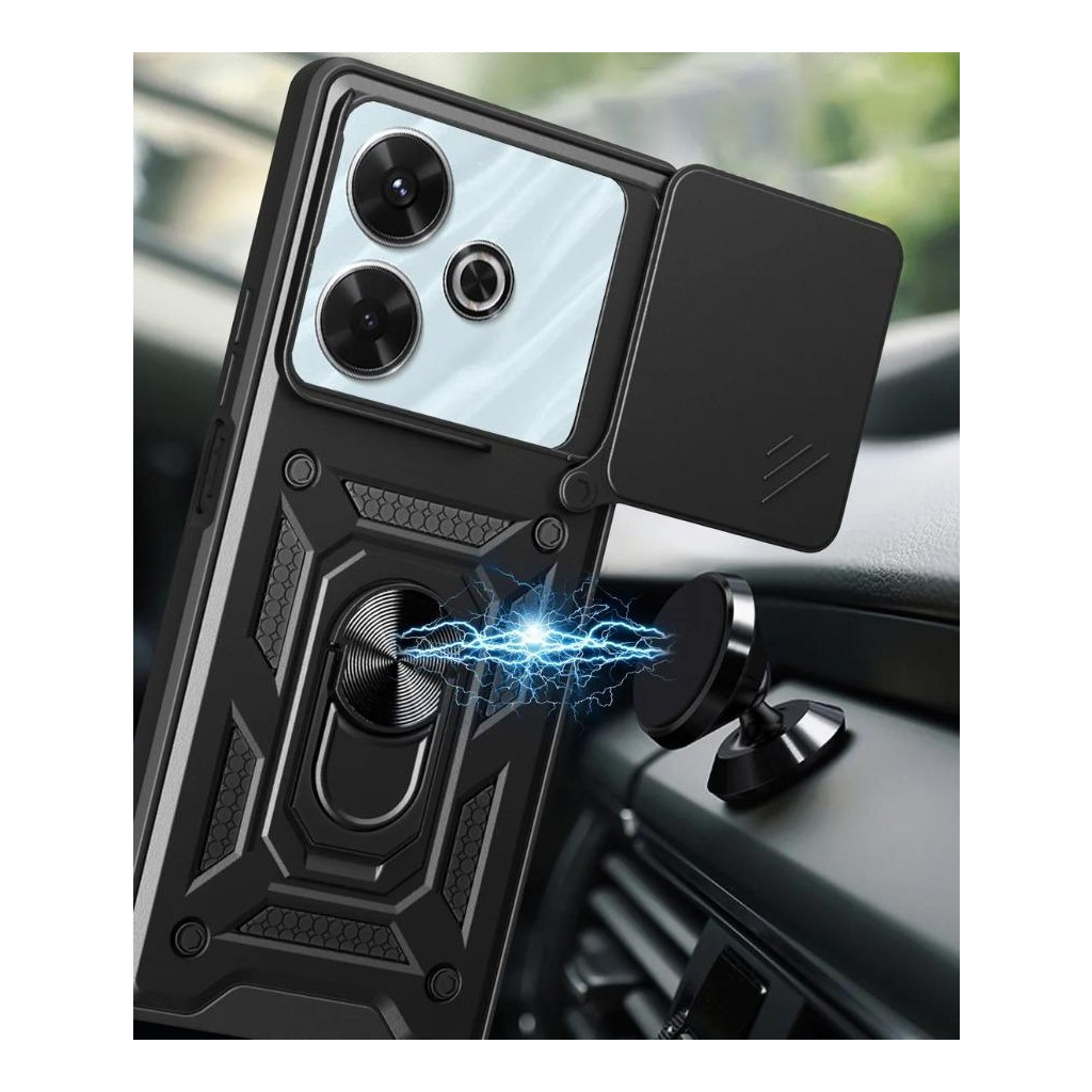 Чохол до мобільного телефона BeCover Military Xiaomi Redmi 13 Black (711551) - зображення 4