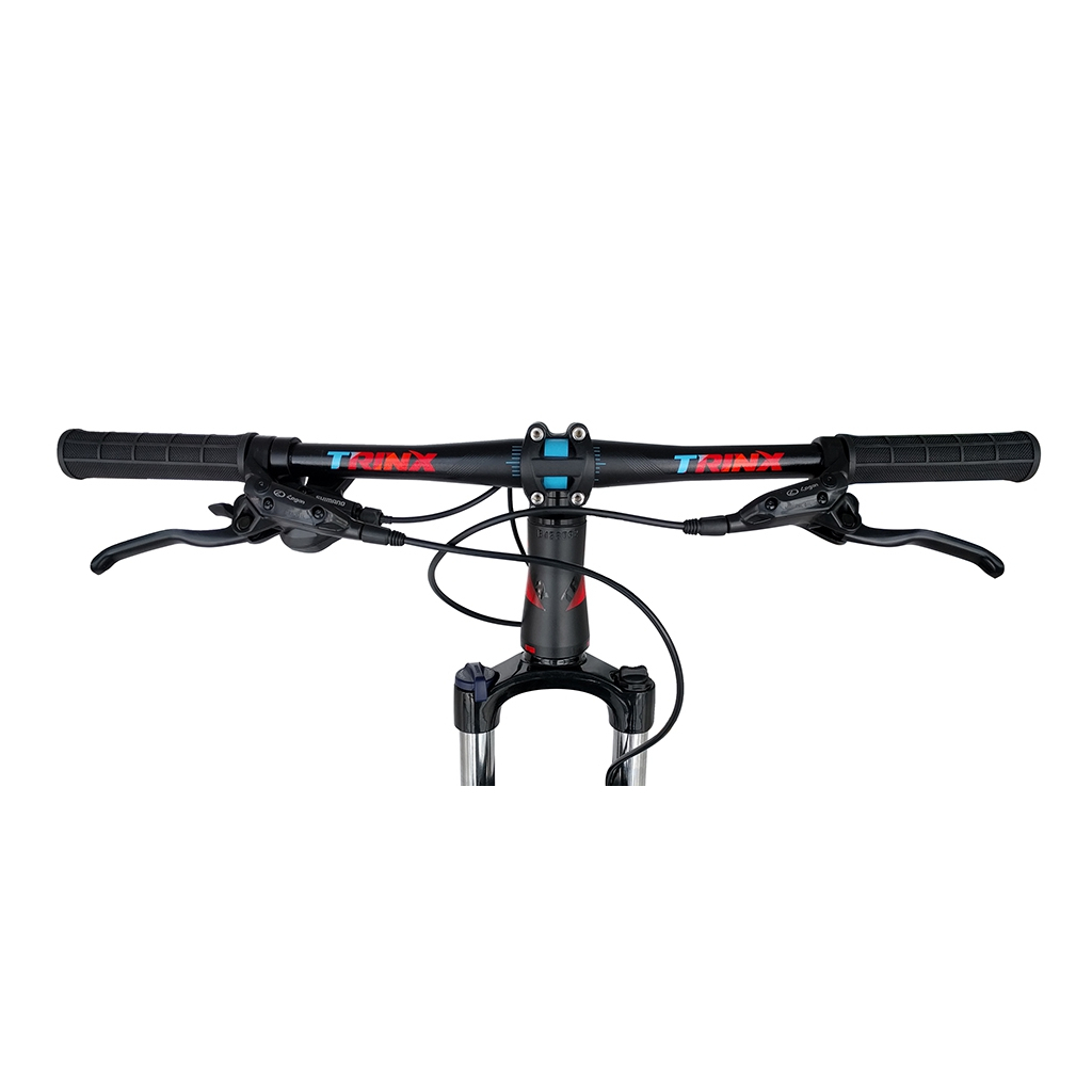 Електровелосипед Trinx E-Bike X1E 26" рама-17" Matt-Black-Green-Blue (X1EMBGB) - зображення 10