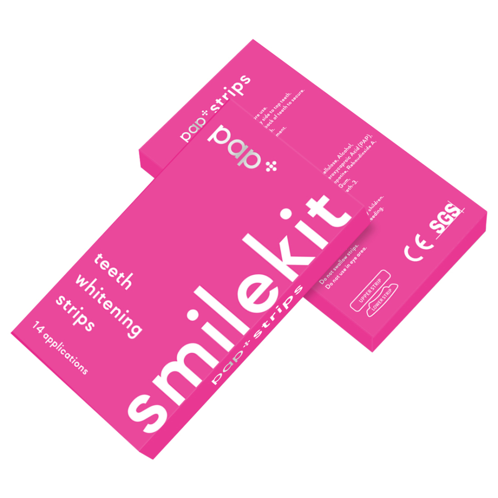 Засіб для відбілювання зубів SmileKit PAP+ Смужки 28 шт. (5.1510) - изображение 2