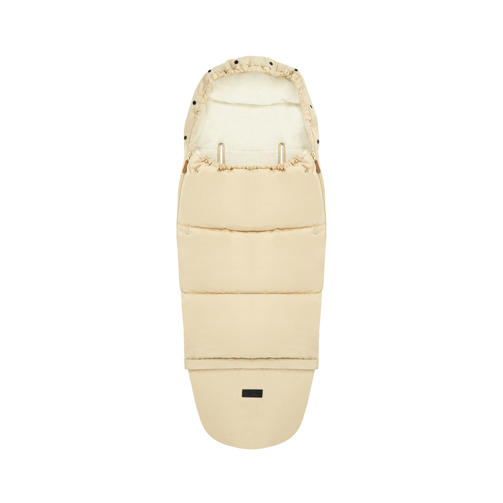 Зимовий конверт MoMi Sleeping bag 2 в 1 beige (AKCE00049) - зображення 4