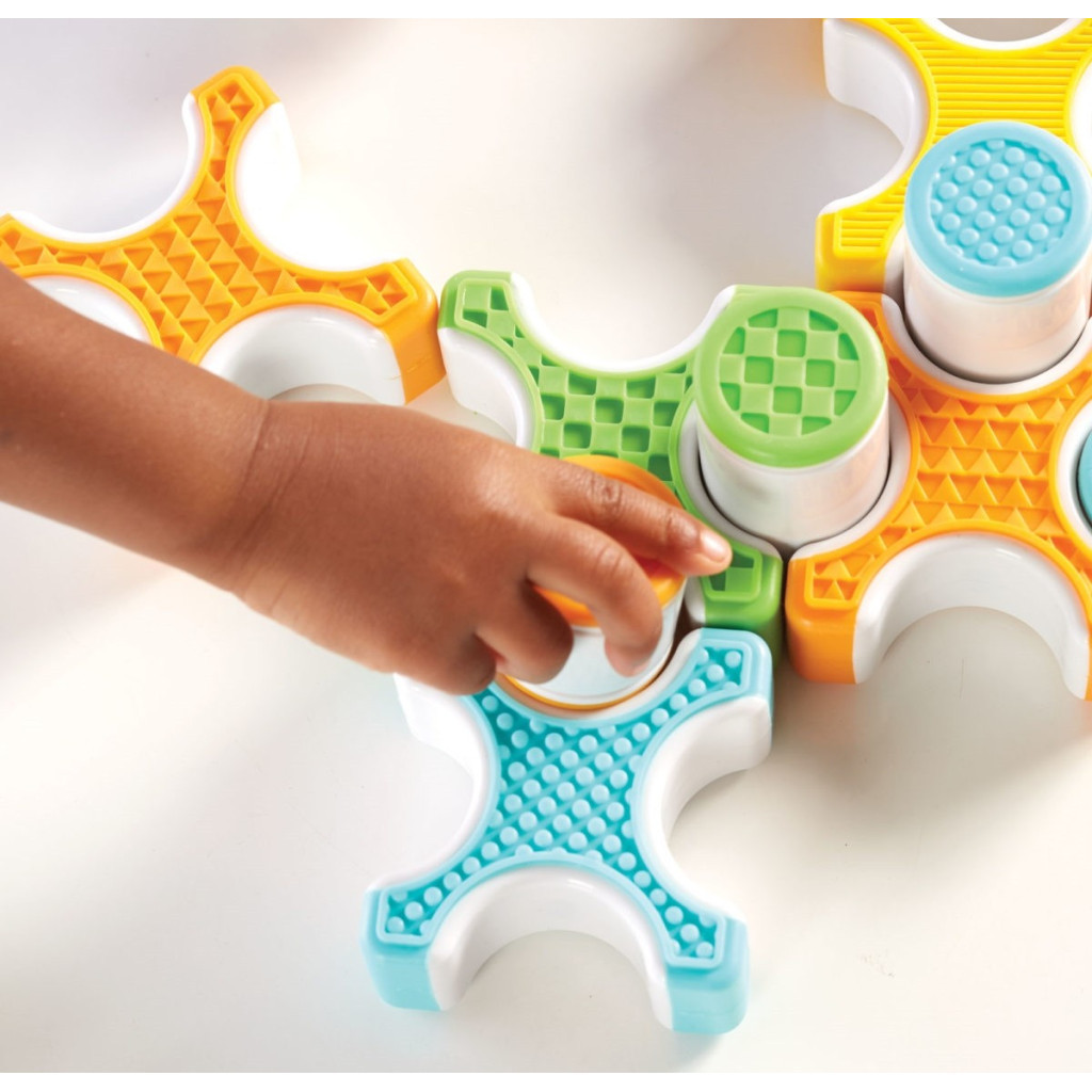 Конструктор Guidecraft Grippies Stackers, 16 деталей (G8313) - зображення 6