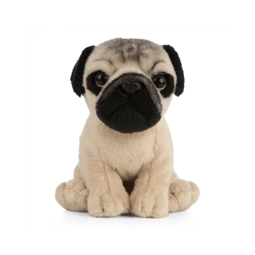 М'яка іграшка Keycraft Цуценя Мопса 16 см (6337413) - зображення 1