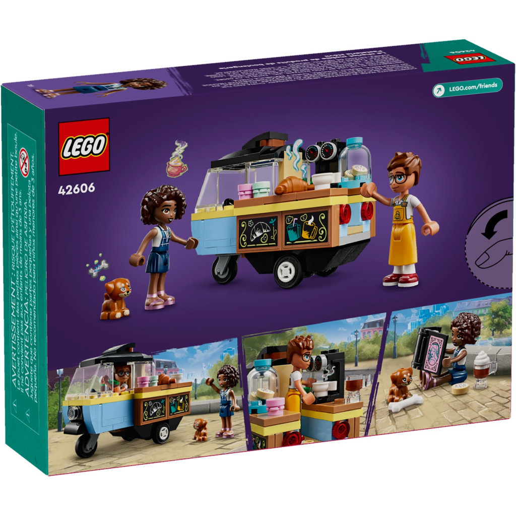 Конструктор LEGO Friends Пекарня на колесах 125 деталей (42606) - зображення 9