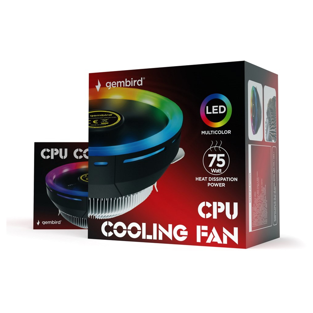 Кулер до процесора Gembird CPU-HURACAN-ARGB-X110 - изображение 7
