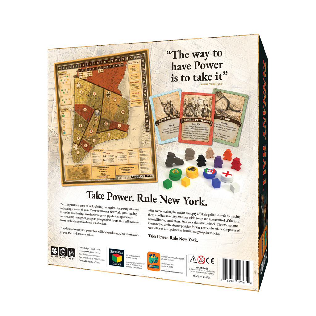 Настільна гра Pandasaurus Games Tammany Hall New Edition (Таммані-холл, Англійська) (854382007610) - зображення 3